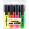 edding 345 Highlighter - Yellow, Orange, Pink, Green - Set