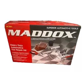 MADDOX NEW Professional Heavy Duty Tire Repair Kit for Car Truck RV Jeep ATV Motorcycle