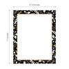 Great Papers! Black And Faux Gold Holiday Letterhead / 80