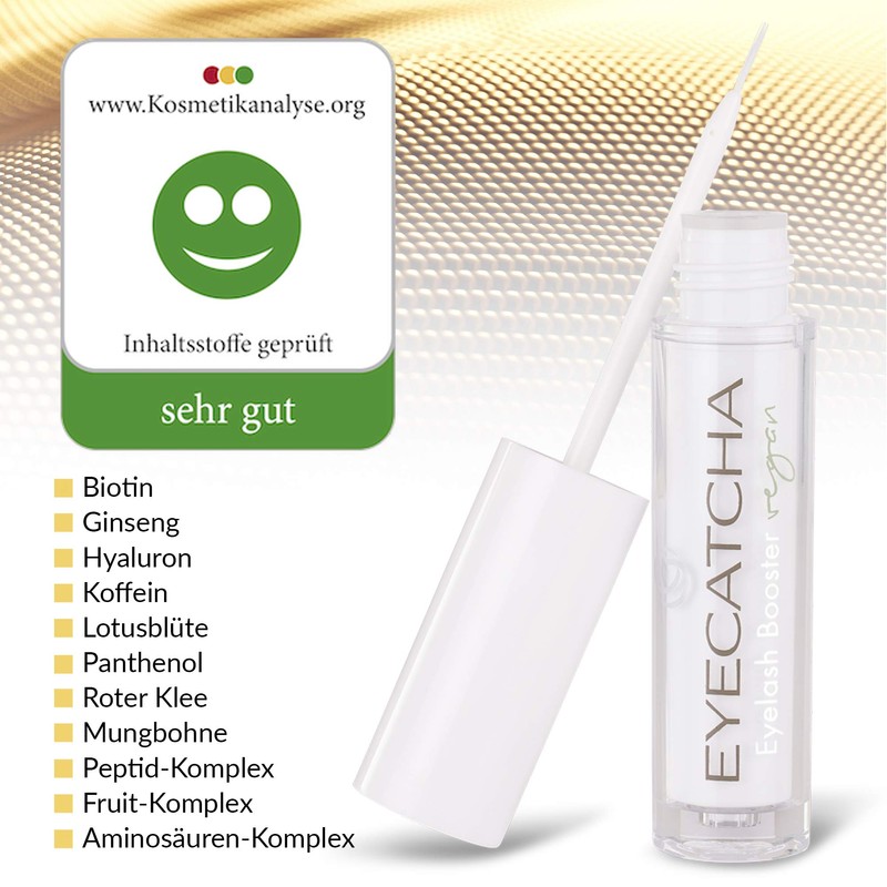 Eyecatcha eyelash booster, 100% vegan, eyelash booster serum with natural