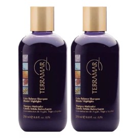 Terramar Set 2 Shampoo Matizador Terramar Rubio Teñido Envío Gratis