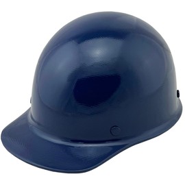 Texas America Safety Company Custom Skullgard Cap Style Hard Hat with Ratchet Suspension and Tote - Dark Blue