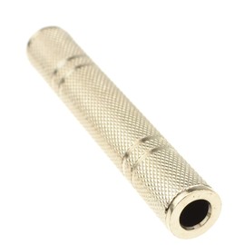 kenable Metal Pro 6.35mm Stereo Jack Socket to Socket Coupler Adapter