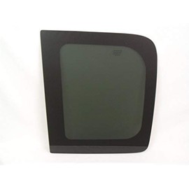 Driver Left Side Rear Quarter Window Quarter Glass Compatible with Nissan Titan 2 Door Extended Cab 2004-2015 Models