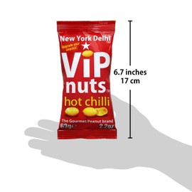 New York Delhi ViPnuts, Fab 5 peanuts Selection Box (5 x 63g)