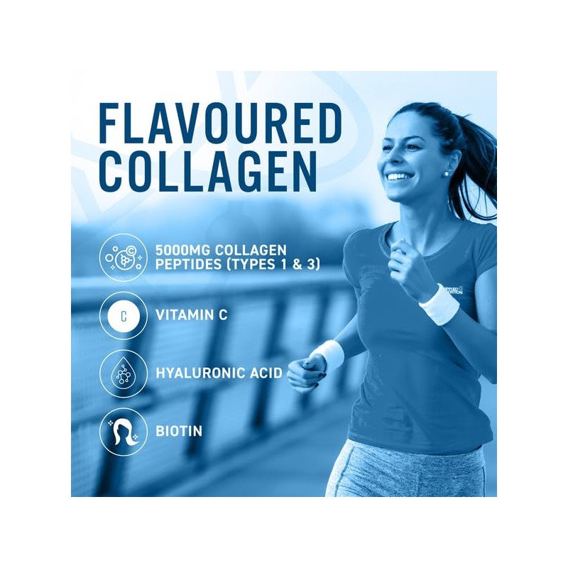 Applied Nutrition Collagen Peptides Powder - Hydrolysed Bovine Collagen Protein,