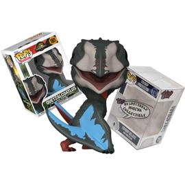 Funko Jurassic World Rebirth - Quetzalcoatlus + ToyBop Protector: Pop! Movies Vinyl Figure (Bundled with Pro-Deluxe Pop Protector Collector Case Box Gift Set)