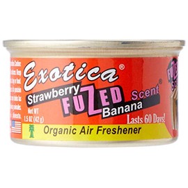 Exotica Fuzed Strawberry Banana Scent Organic Air Freshener