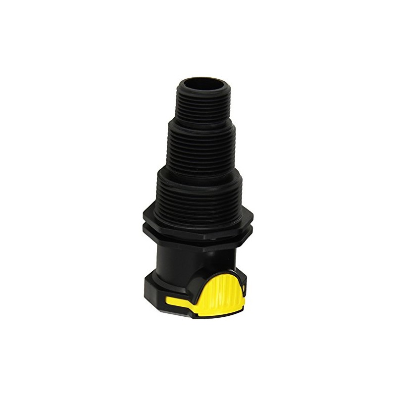 Laguna Click-Fit Connector with Threaded Male Fitting, 1-1/4-Inch