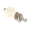 PATIKIL Ukulele Tuner Peg Pin Machine Tuner Plastic Metal White