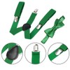 traderplus Men Elastic Suspenders and Bow Ties Set for Wedding,