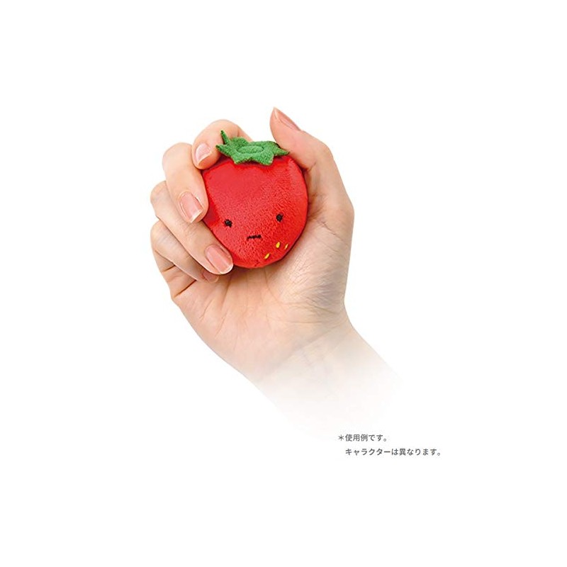 Libuhahato 84301-03 Relaxing Item, Tenohira Mocchi, Fruit, Orange, Total Length