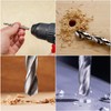 sourcing map Cemented Carbide Twist Drill Bits 8mm Metal Drill