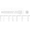 TEKTON 1/2 Inch Drive x 6 Inch Impact Extension |