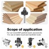 Sinoprotools Round Over Router Bits 1/4 Inch Shank，1/4'' Radius with