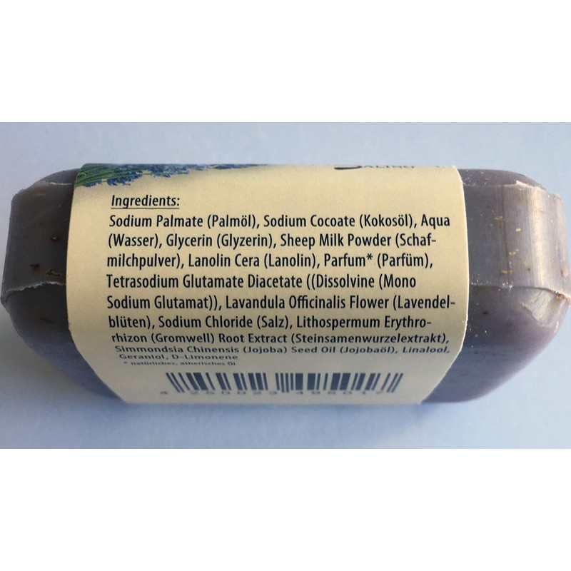 Saling, Sheep's milk soap, lavender blossoms