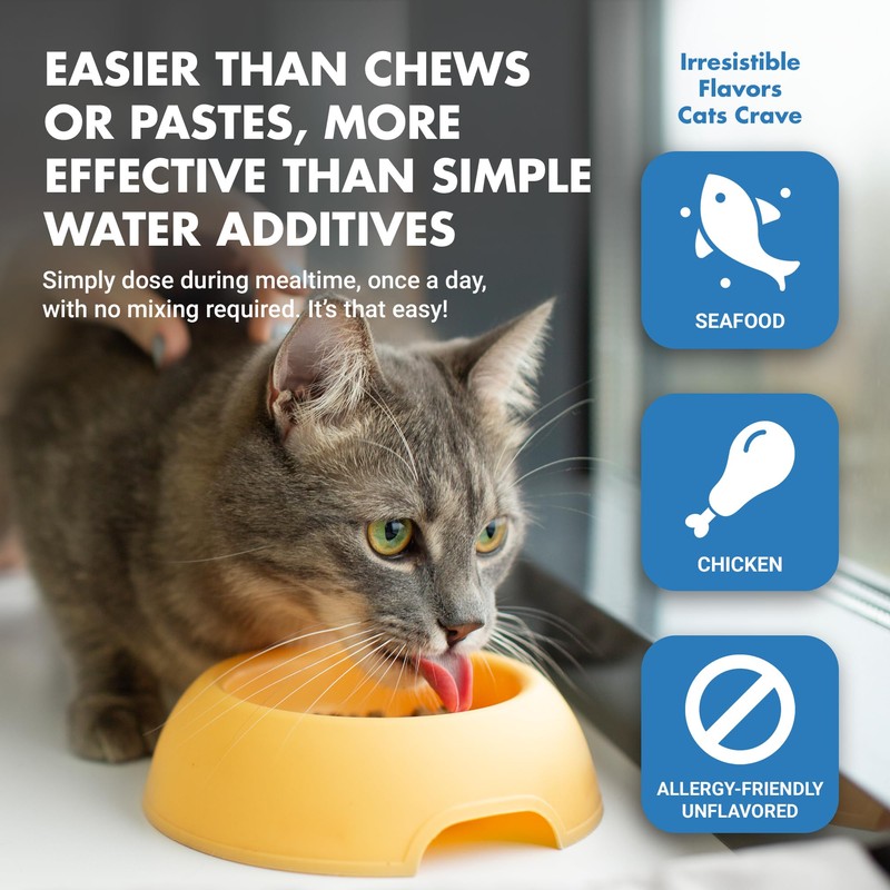 LIQUID-VET Ultimate Cat Teeth Cleaning for Comprehensive Dental Care SPECIFICALLY