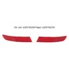 1 Pair Rear Bumper Reflector 63257352210 Smooth Surface Fit For