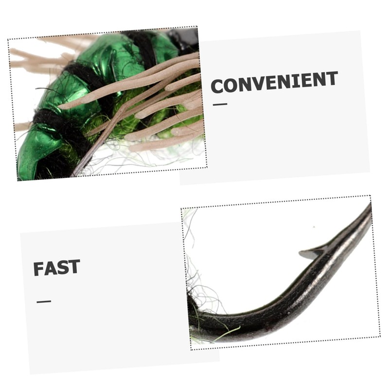 SUPVOX 10pcs Lifelike Fishing Lures Bait Hooks Multi-Species Lures for