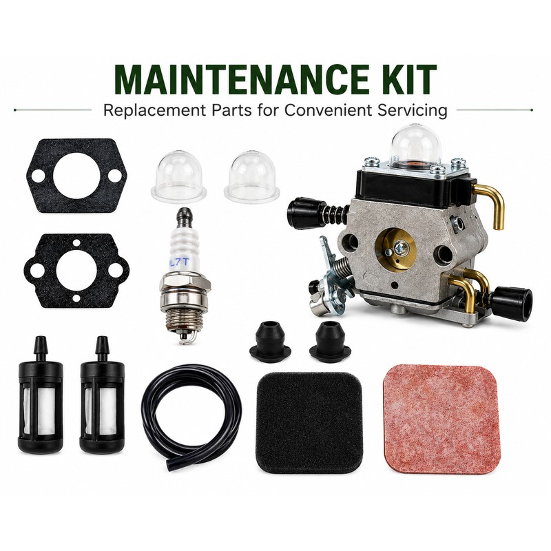 Replacement Carburetor for String Trimmers – Carb Kit for FS80