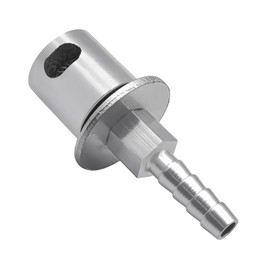 MUQIDA Remote Mount Vent Valve for Fuel Tanks, External Rollover Check Valves with 5/16 Hose Barb Fitting, Fuel Gas Tank Vent Roll Over Valve for Truck ATV UTV Marine Caravan