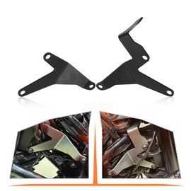 MOLONG 390 Adventure Headlight Reinforcement Bracket Set Headlight Holder for 390 Adventure 2019-2021 390 ADV 2019-2021 (Black)