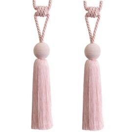 x 2 Theodora Curtain Tieback In Blush.