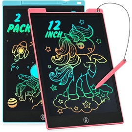 Kids Toys for 5 6 7 8-12 Years Girls Boys, 12 Inch LCD Writing Board Drawing Tablet, Students Wirting & Painting Educational Learning Resources, Christmas Stocking Stuffers for Kids Teens Gifts