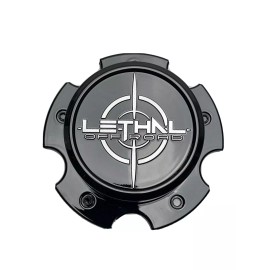 Lethal Off-Road Gloss Black Wheel Center Cap C1305-3 (5X139.7)