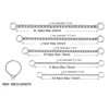 Choke Chain for Dogs,Heavy Metal Training Slip P Link Puppy