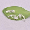 Earring Clip Backs Clip-on Earring Converter Components Findings with Post