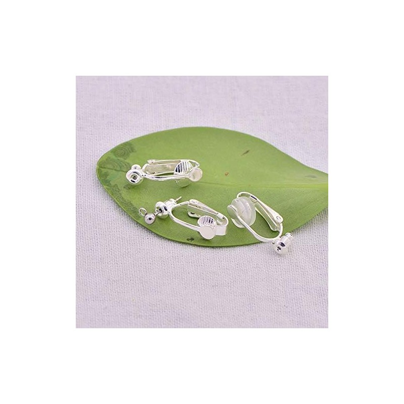 Earring Clip Backs Clip-on Earring Converter Components Findings with Post