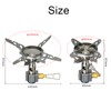 3300W Camping Stove High Efficient Backpacking Stove Camping Split Gas