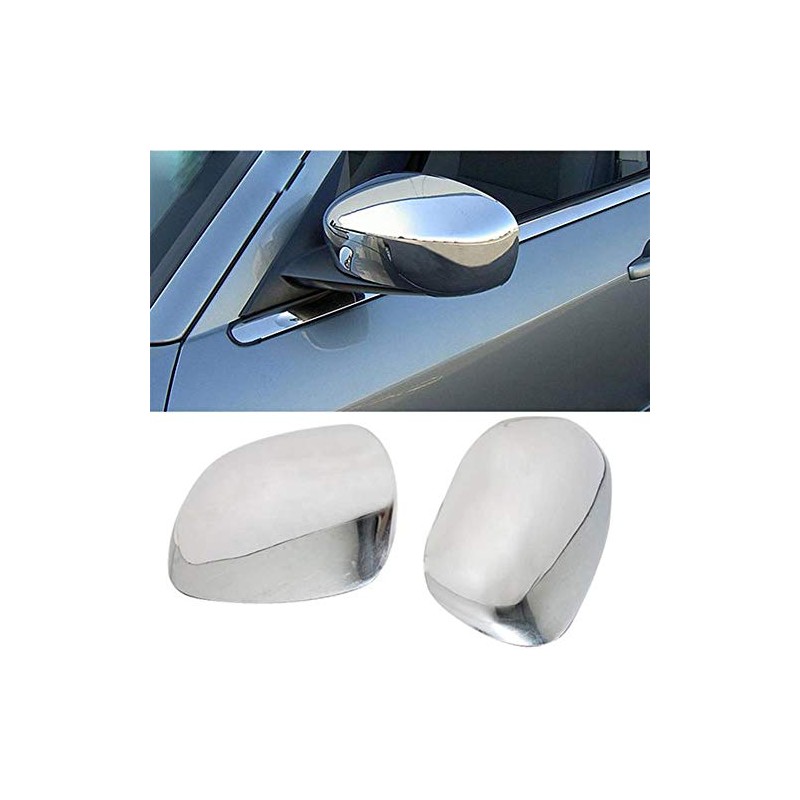 Overun 3-Layers Shiny Chrome Plated FULL Mirror Covers with signals