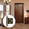 INCREWAY Overlay Cabinet Hinge, 4PCS Cupboard Door Hinge Concealed Wardrobe