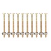 Luatoxry M6 x 80mm Bunk Bed Replacement Hardware, 10Pcs Nuts