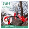Suchtale 2 In 1 Suchtale 14ft Pole Saw, Manual Tree