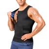 Junlan Sauna Suit for Men 2 in 1 Waist Trainer