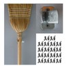 BULLDOG (36 Pieces Spring Grip Organizer for Brooms, Mops, Rakes