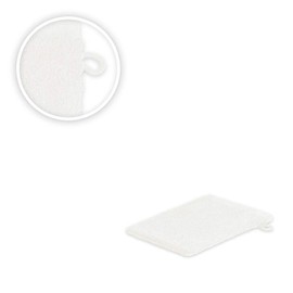 EXKLUSIV HEIMTEXTIL Hand Towel Saver Set Cotton 500 g/m² White 20 x Wash Mitt 15 x 21 cm