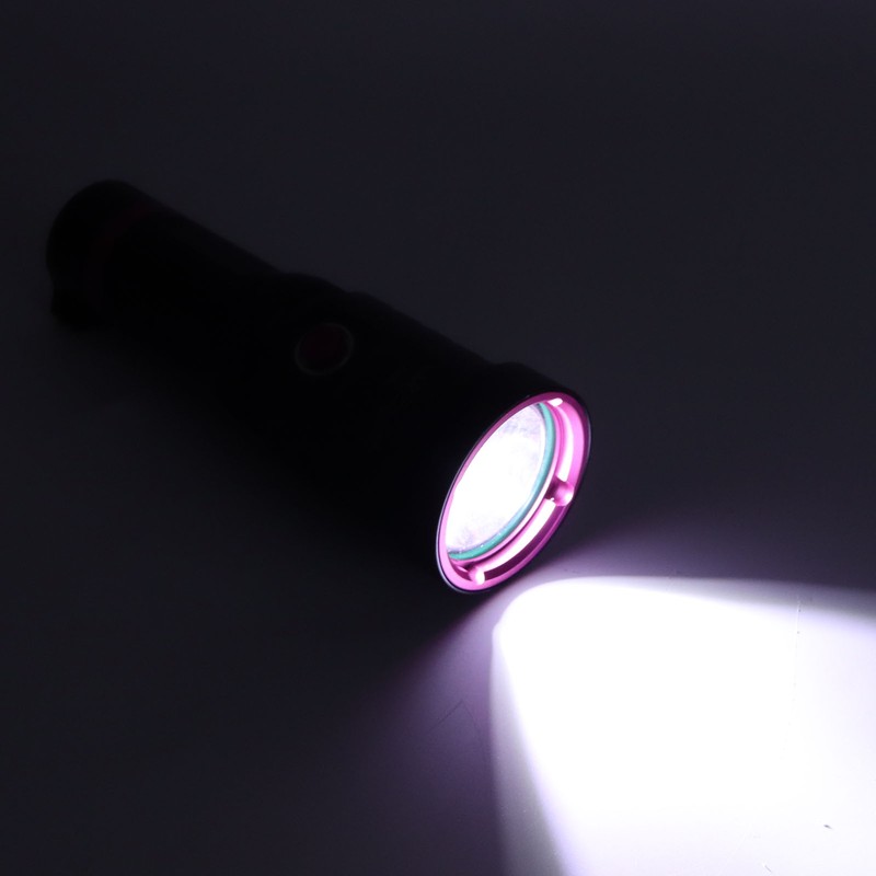 XHP70 5000lm Diving Lights Aluminum Alloy 100m IPX6 Waterproof Underwater