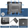 Techprotectus Rugged Laptop Sleeve with Keyboard Cover for Apple 13.6