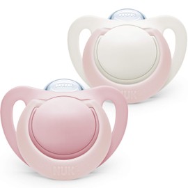 NUK Genius Set of 2 Dummies for Girls Size 0