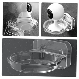 KOMBIUDA 2pcs Security Camera Bracket Monitor Stand Small Wall Shelf Easy Installation