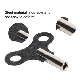 Ejoyous Antique Clock Repair Kit, 10pcs Winding Key for Wall Clocks, Alarm Clocks and Wind Chain Repair