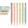 Mr. Pen- Aesthetic Pens, 6 Pack, Black Ink, Fast Dry,