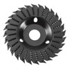 eMagTech Wood Carving Disc 28-Tooth Cutting Wheel for Shaping, Polishing