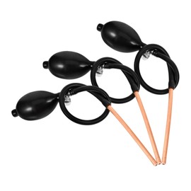 FUNOMOCYA 3pcs Sugar Blowing Man Mold Sugar Art Blowing Tools for Baking Cookie Decoration