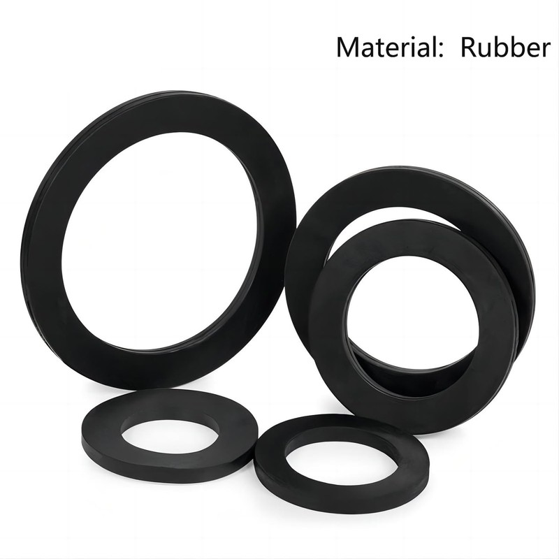 Qrity Pack of 6 O-Ring Sealing Rubber, Kitchen Sink Snap
