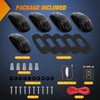 Nilight Cab Roof Marker Light 5 PCS 16 LED Smoked
